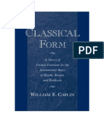 Teoria das Funções Formais para Música Instrumental Clássica