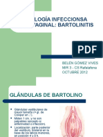 Bartolinitis: tratamiento antibiótico y quirúrgico