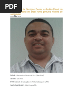 De Auxiliar de Serviços Gerais a Auditor