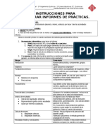 INSTRUCCIONES PARA ELABORAR INFORMES DE PRÁCTICAS.doc