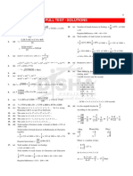 Solution of Mock Test for IBPS Specialist Officer Exam