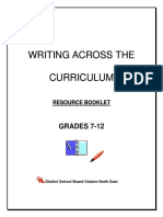 Ontario Writing Resource Workbook