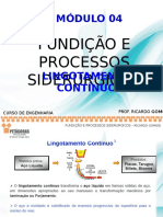 4º Módulo - Lingotamento Contínuo