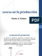 Teoría de La Producción