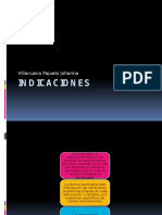 IND1CACIONES de Artr0scopia