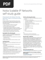 Nokia SRC Scalable IP Self-Study Guide Document en