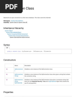 SqlConnection Class (System - data.SqlClient)