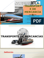 Transporte de Mercancías 