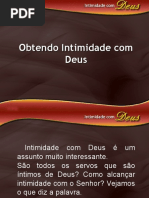 Intimidade Com Deus a Cada Dia