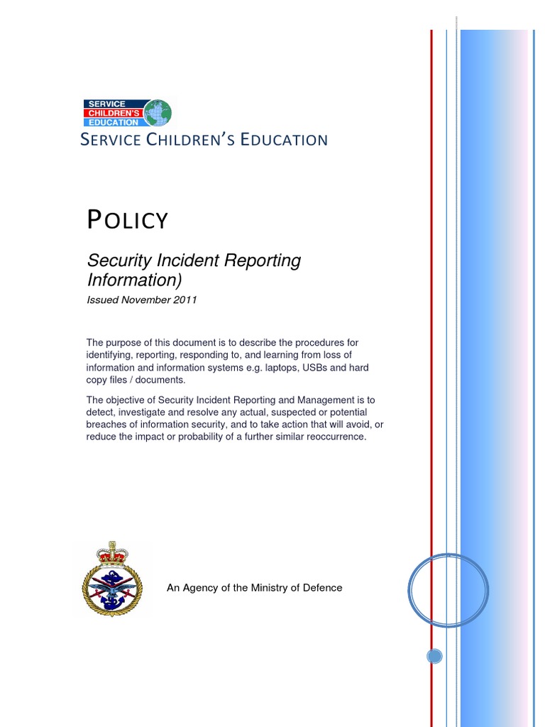 Security Reporting for SCE Staff | PDF | Chief Information Officer ...