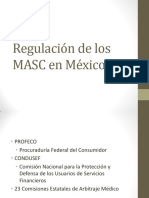 Regulación de Los MASC en México