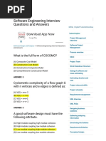 Software Engineering Interview Questions and Answers