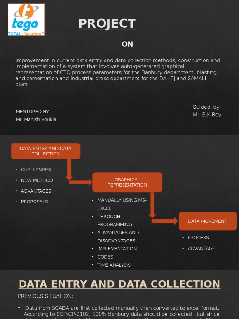 Data Entry Improvement Project Overview | PDF | Microsoft Excel ...