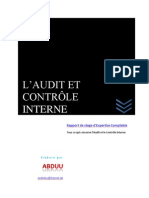 L'audit Et Contrôle Interne