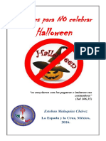 Razones para NO Celebrar Halloween