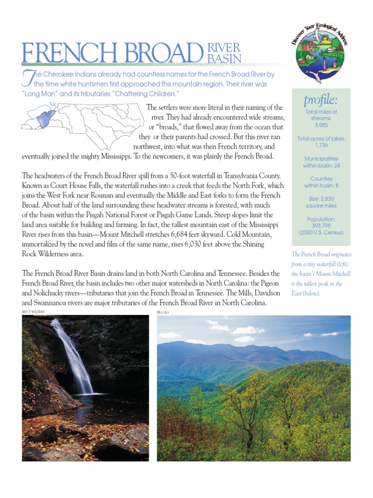 Save the FRENCH BROAD RIVER BASIN Trail Natural Environment