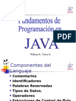 Java Sintaxis
