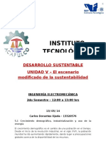 DOC Unidad v. Escenario Modificado de La Sustentabilidad.