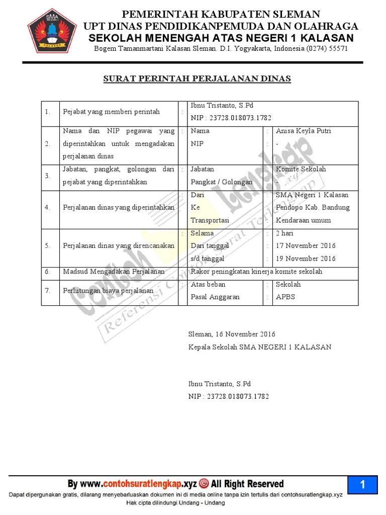 Cara Tulis Surat Tuntutan Perjalanan