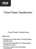 Three-Phase Transformer Connections | PDF | Transformer | Electrical ...