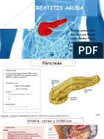 Diagnostico de Pancreatititis