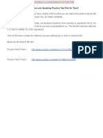 Film Download Sheet Test 5 PDF