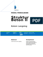 Modul Struktur Beton II (TM11)