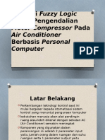 Aplikasi Fuzzy Logic Untuk Pengendalian