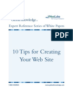 10 Tips for Creating Your Web Site