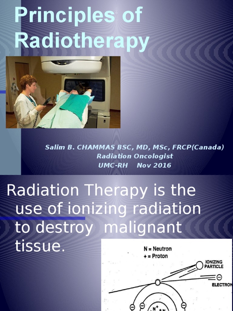 Principles of Radiotherapy Explained | PDF | Radiation Therapy | Causes ...
