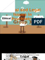 Ethics and Legal