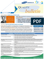 Samsung C&T Quality Bulletin-Issue 31 SEPTEMBER (2016)