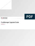 Fortimanager v5.2.7 Upgrade Guide