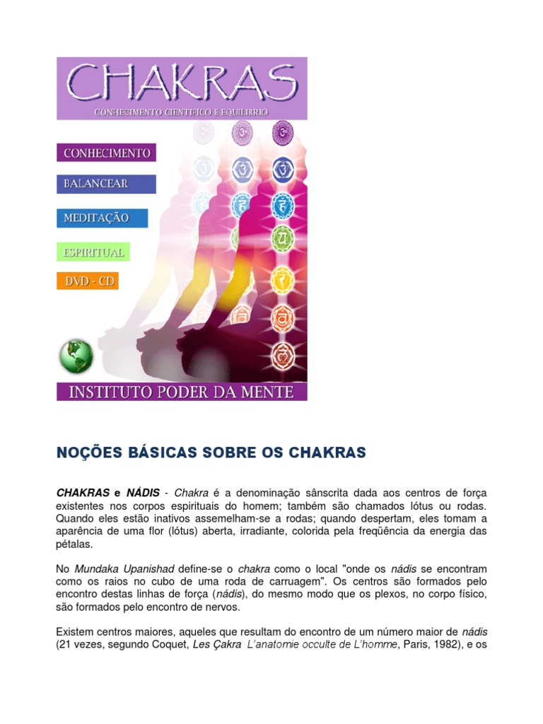 Noções Básicas sobre Chakras e Nádis | PDF | Ramakrishna | Chacra