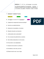 Percentil Ortográfico 6° A B