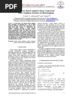 Observer-Based Adaptive Fuzzy Control For SISO Nonlinear Systems Via Backstepping