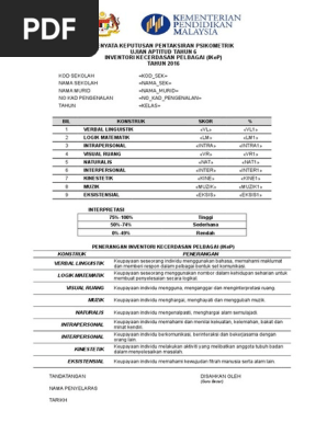 Download Ujian Psikometrik Upsr 2020 Pics