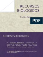 Ciências 8º Ano Recursos Biológicos - Pawerpoint