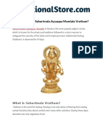 How To Observe Sabarimala Ayyappa Mandala Vratham