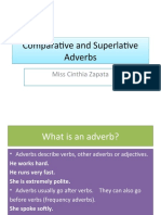 Comparative and Superlative Adverbs