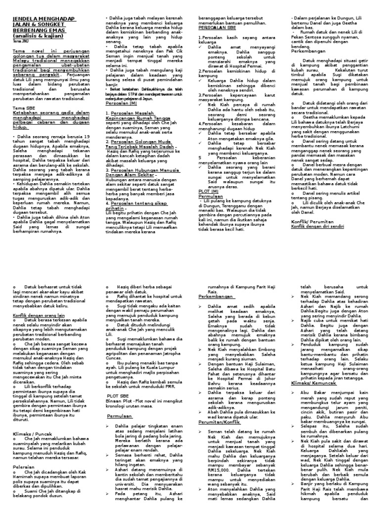 Nota Padat JMJ Dan SBE  PDF