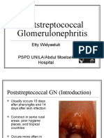 Poststreptoccal Glomerulonephritis