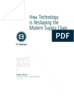 How Technology is Reshaping the Modern Supply Chain White Paper