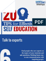 20 Tips For Effective and Easy Selfeducation by Stevescottsite PDF