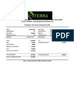 Payslip For The Month of September 2016