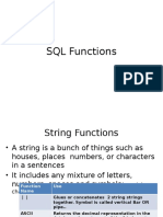 3. Functions in SQL