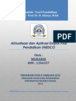 4 Pilar Pendidikan UNESCO PDF
