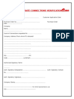 Corporate Physical Verification Form-1