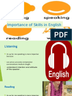 Importance of Skills in English