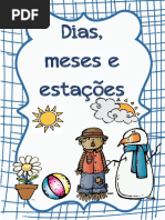 Dias Meses e Estações Do Ano